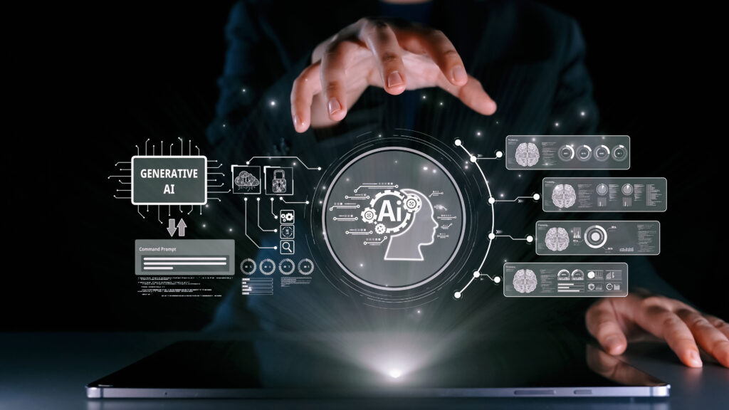 Imagen del servicio de inteligencia artificial y automatización de Juan Lozano Studio, agencia creativa que integra tecnología e innovación en marketing digital.